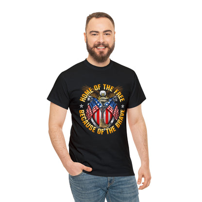 Home of the brave - Unisex Heavy Cotton Tee