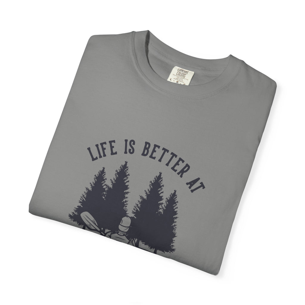 Lake Life Unisex Garment-Dyed T-Shirt - "Life is Better at the Lake"