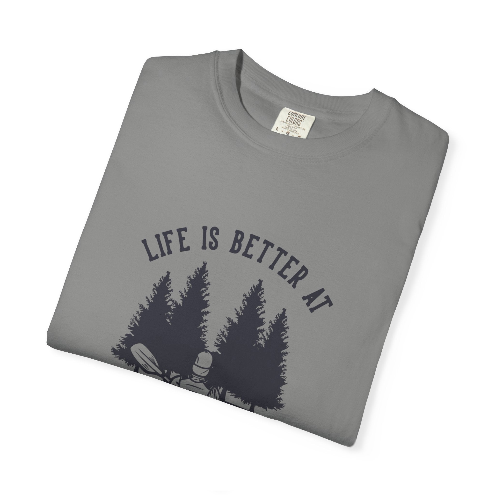 Lake Life Unisex Garment-Dyed T-Shirt - "Life is Better at the Lake"
