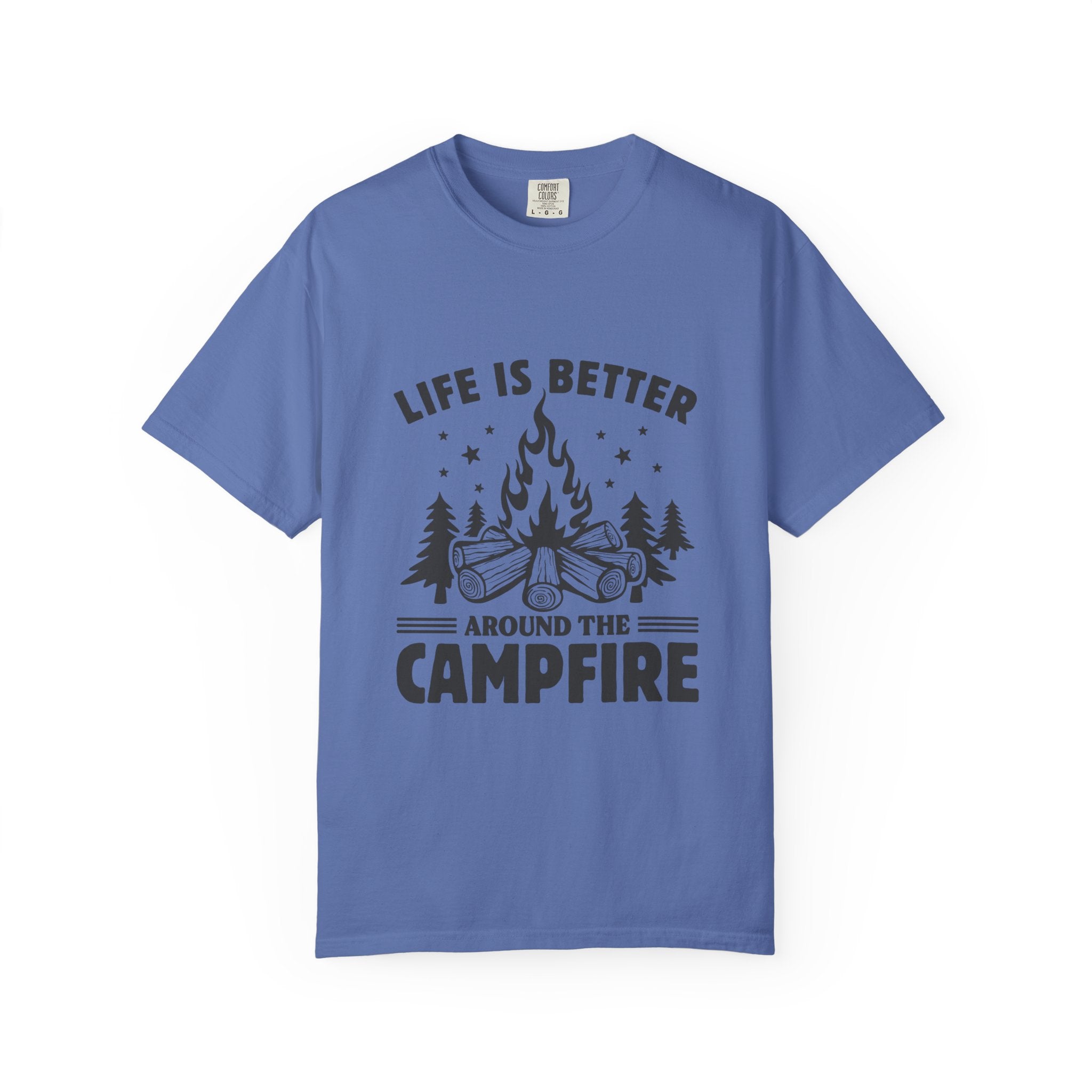 Campfire Vibes Unisex T-Shirt | Outdoor Adventure Tee | Camping Gift | Life is Better Around the Campfire | Casual Summer Shirt, [...]