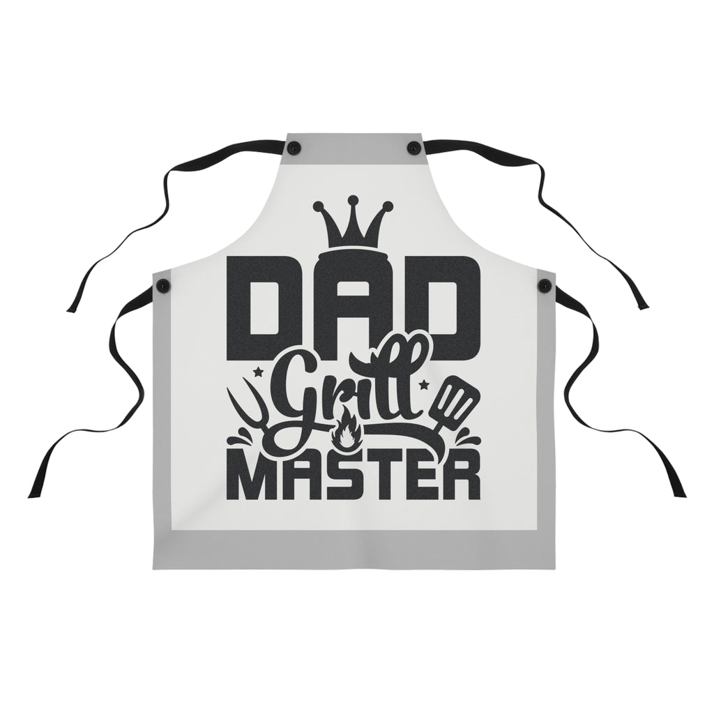 Grill Master Apron - Perfect Gift for Dads, BBQ Lover Apron, Father's Day Gift, Cooking Gift, Chef Apron