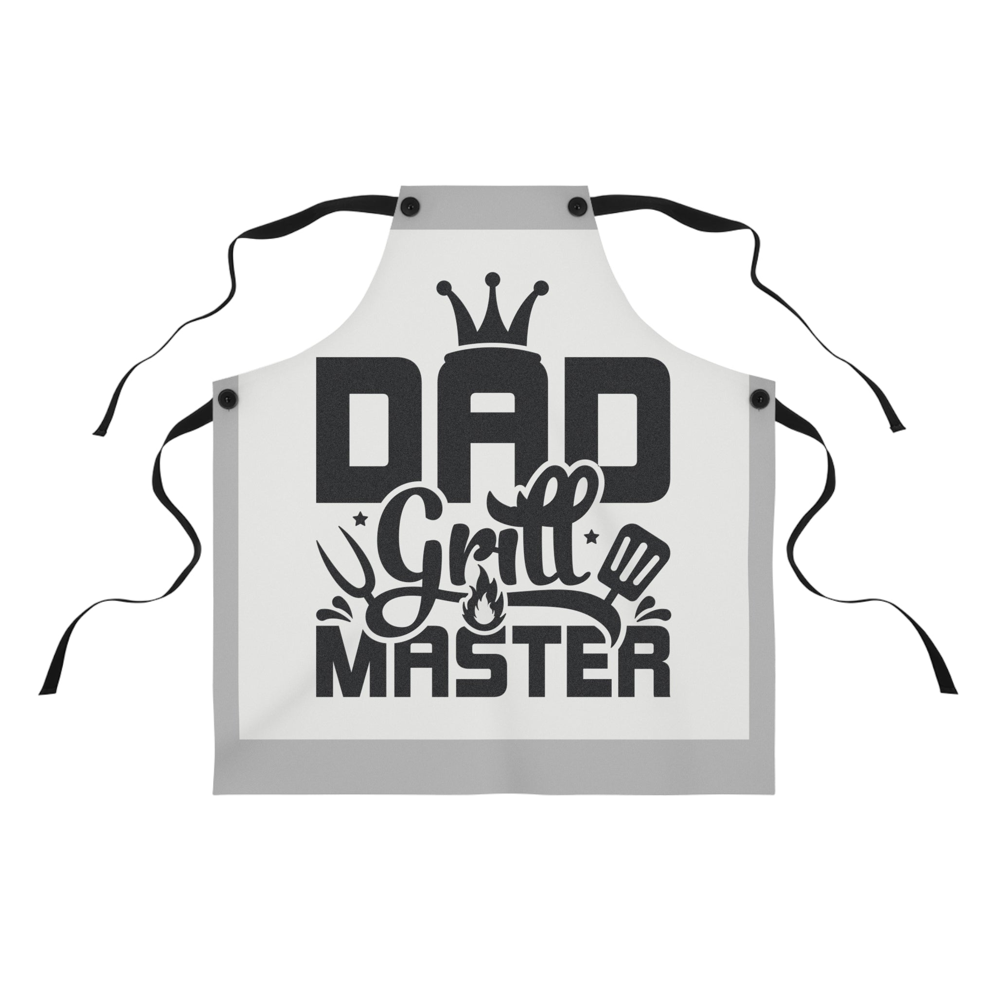 Grill Master Apron - Perfect Gift for Dads, BBQ Lover Apron, Father's Day Gift, Cooking Gift, Chef Apron
