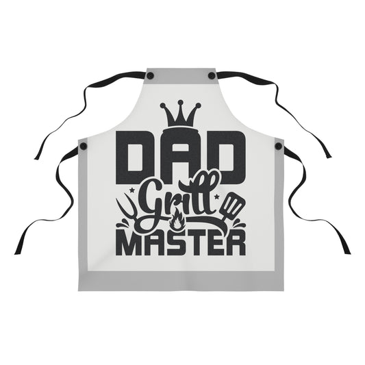 Grill Master Apron - Perfect Gift for Dads, BBQ Lover Apron, Father's Day Gift, Cooking Gift, Chef Apron