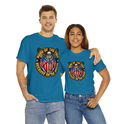 Home of the brave - Unisex Heavy Cotton Tee