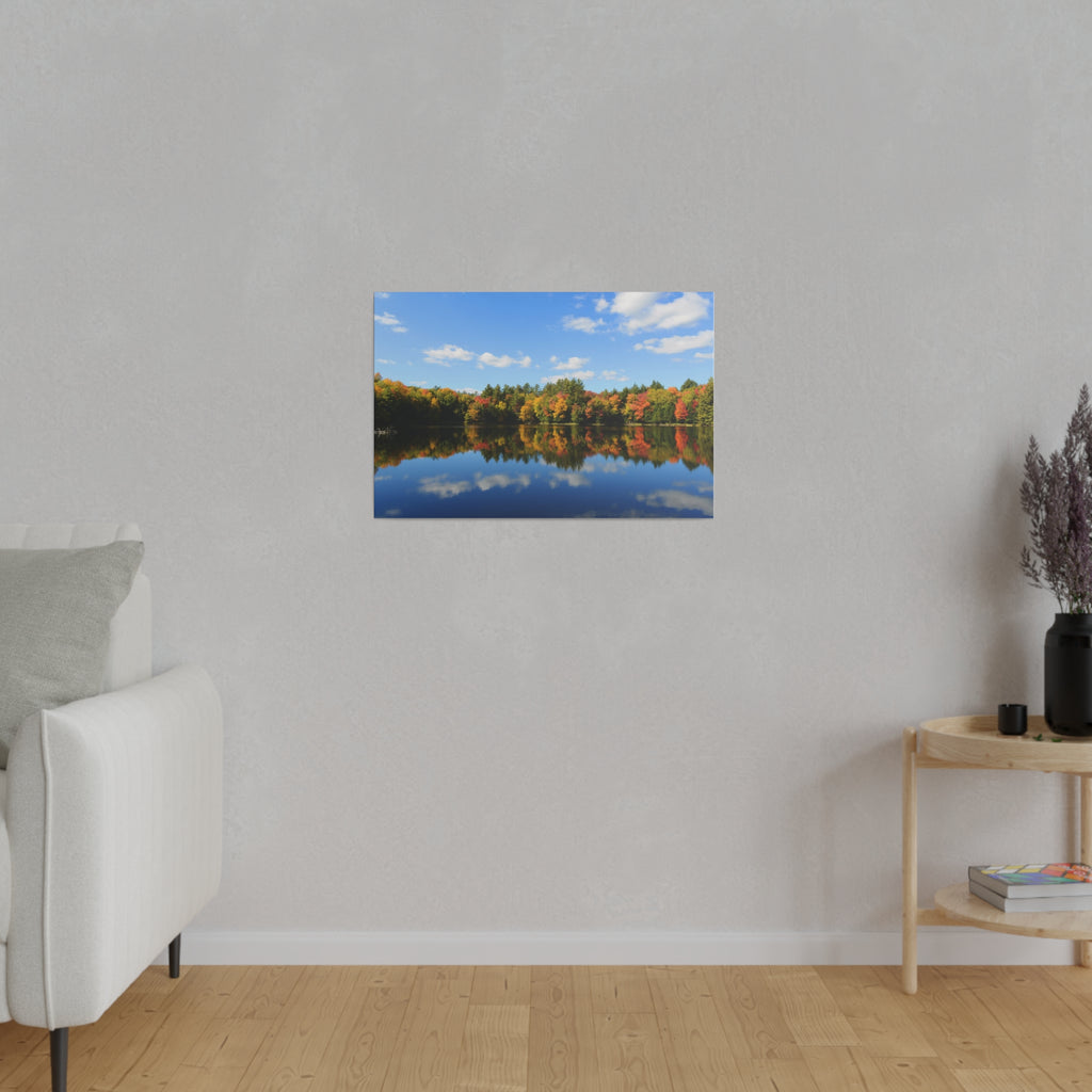 Adirondacks— water-Matte Canvas, Stretched, 0.75"