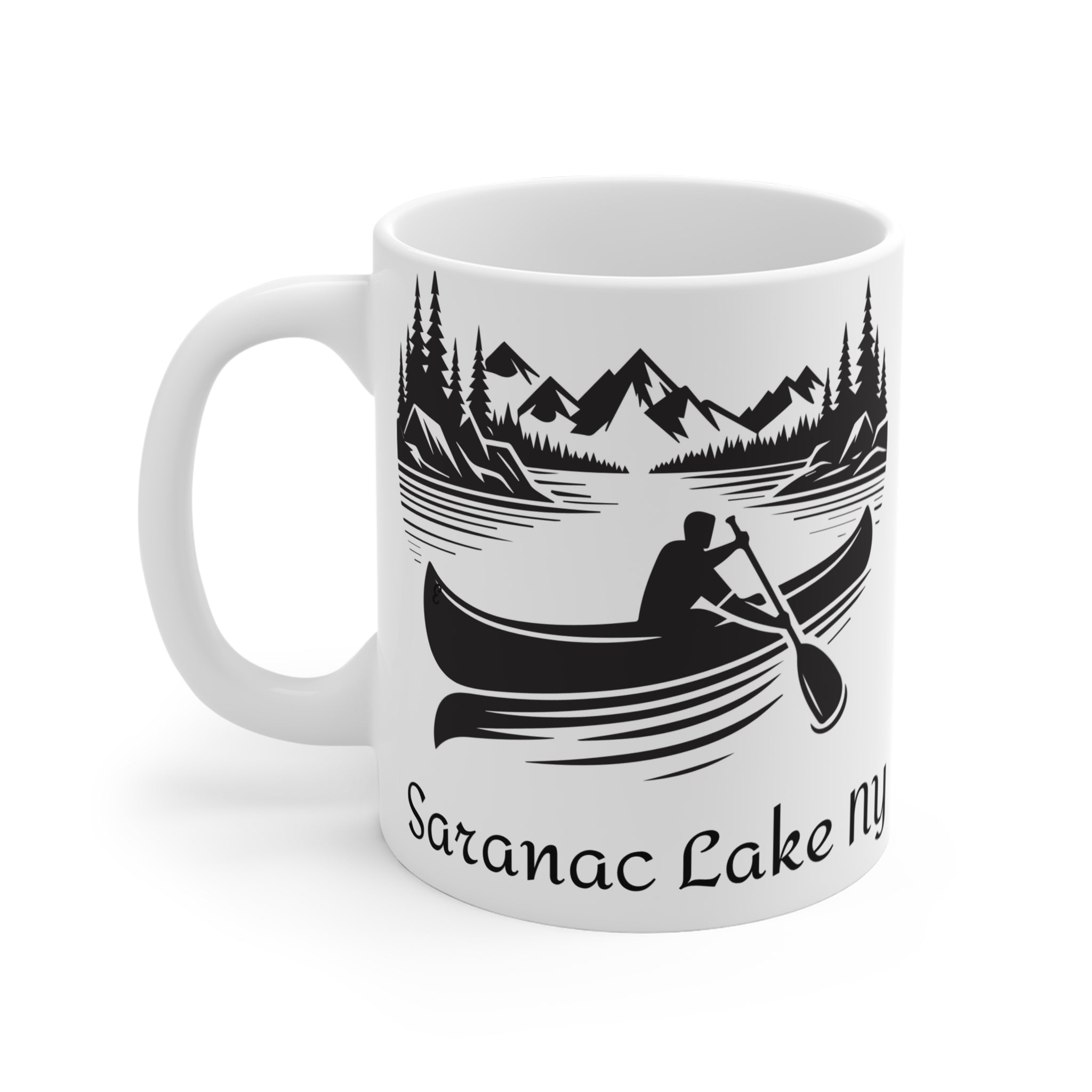 Adventure Canoeing Mug - 11oz Outdoor Explorer Coffee Cup