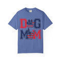 Patriotic Dog Mom T-shirt |  Tee, Dog Lover Gift, Pet Owner Apparel, Independence Day, Casual Style