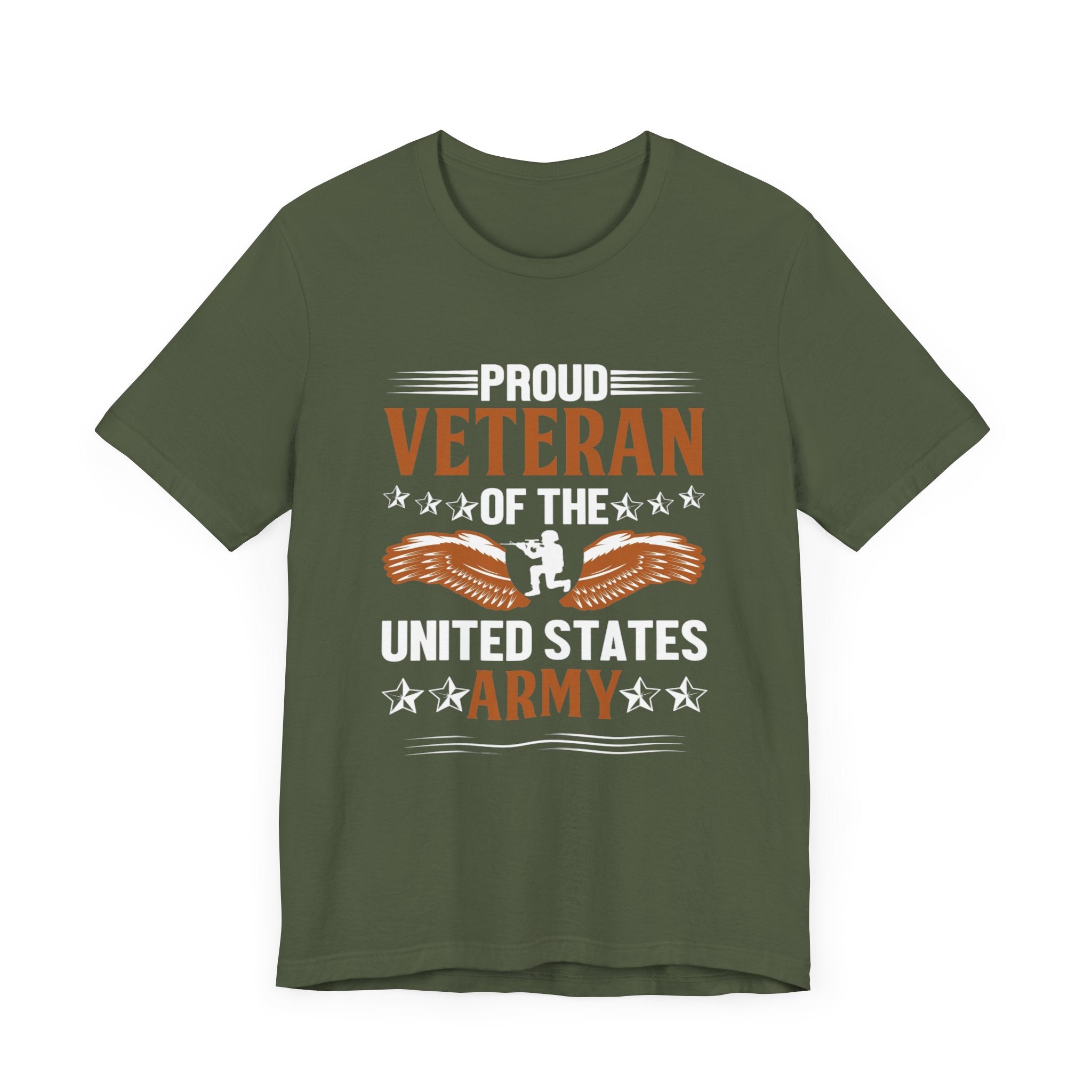 Proud Army Veteran—  Jersey Short Sleeve Tee