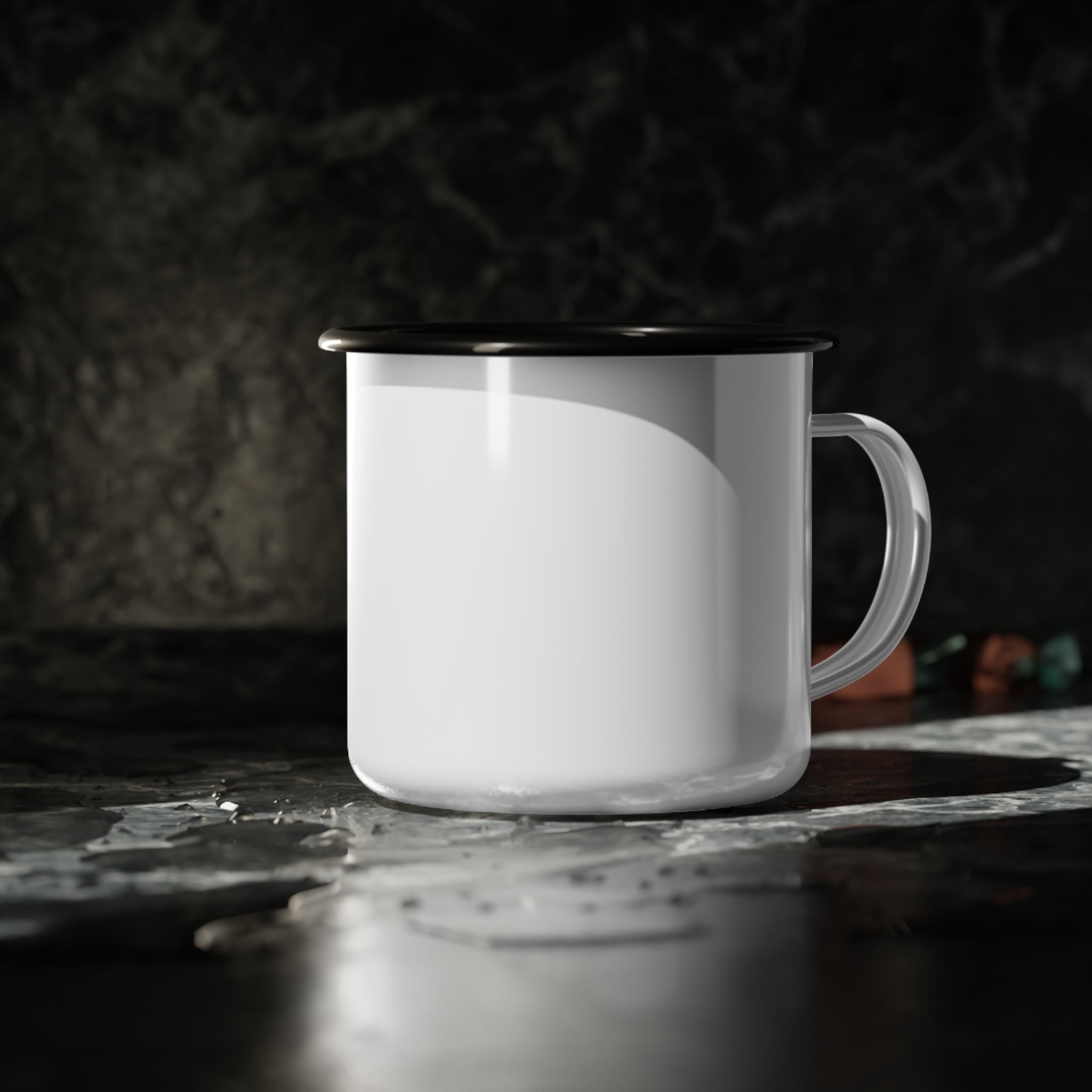 Camping Crew Enamel Camp Cup, Outdoor Adventure Mug, Fireside Drinkware, Camping Gifts, Friends Gathering Cup