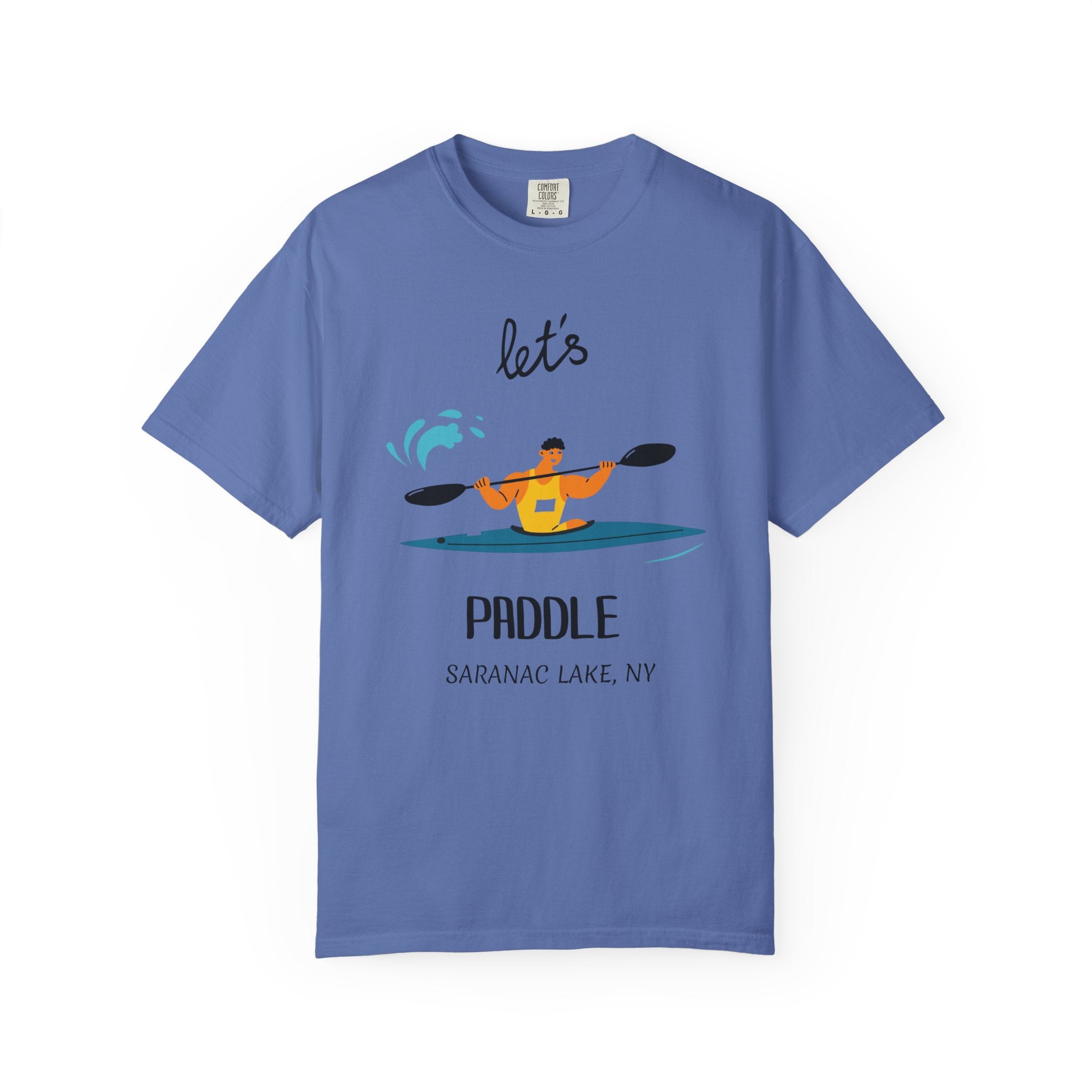 Kayaking T-Shirt - "Let's Paddle" unisex