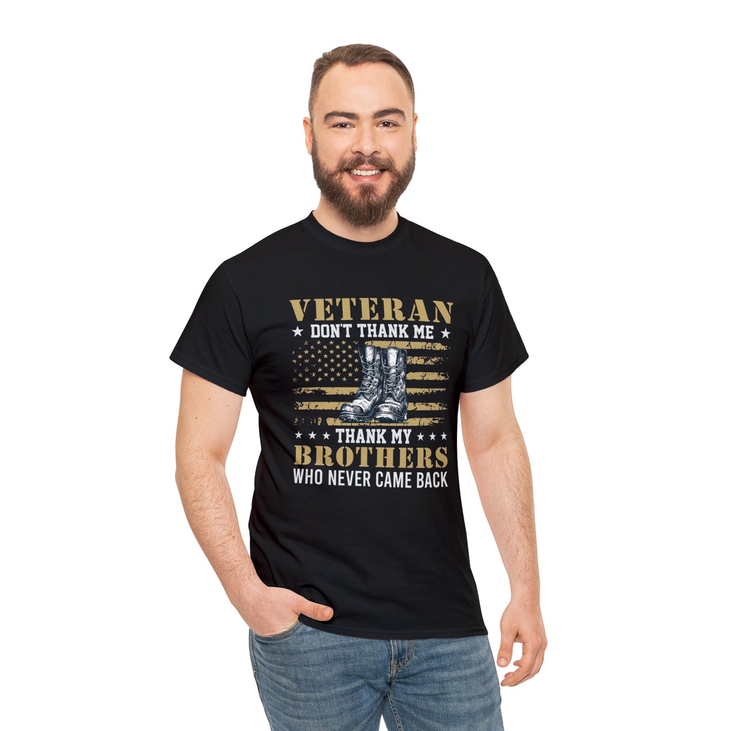 Veterans- Heavy Cotton Tee Shirt