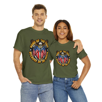 Home of the brave - Unisex Heavy Cotton Tee