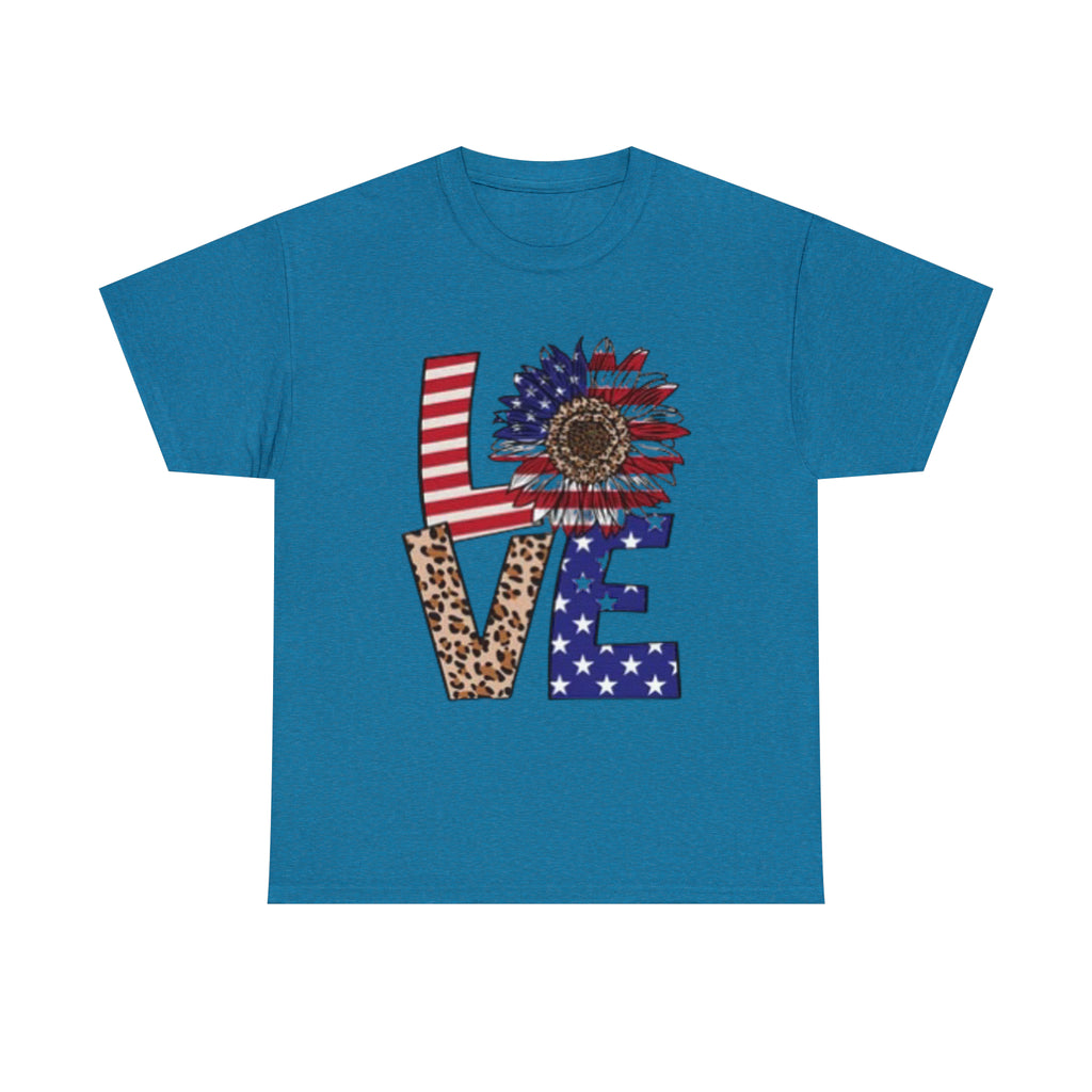 USA love-  Heavy Cotton Tee