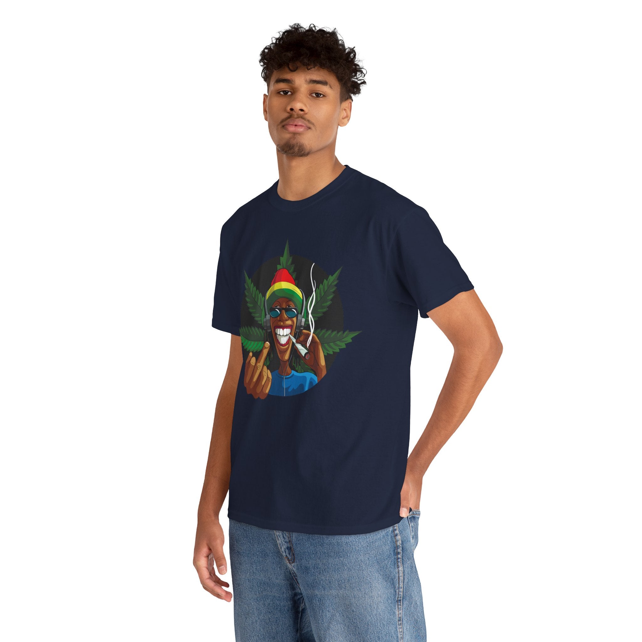 Fu # weed- Unisex Heavy Cotton Tee shirt