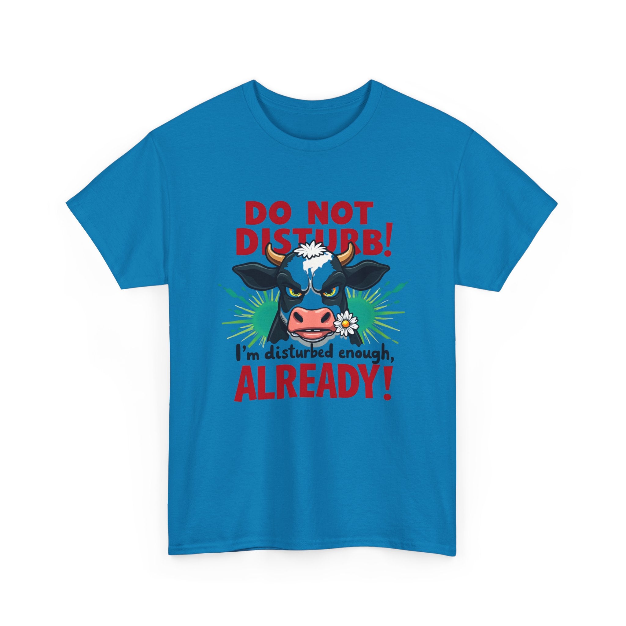Do not disturb- Heavy Cotton Tee Shirt