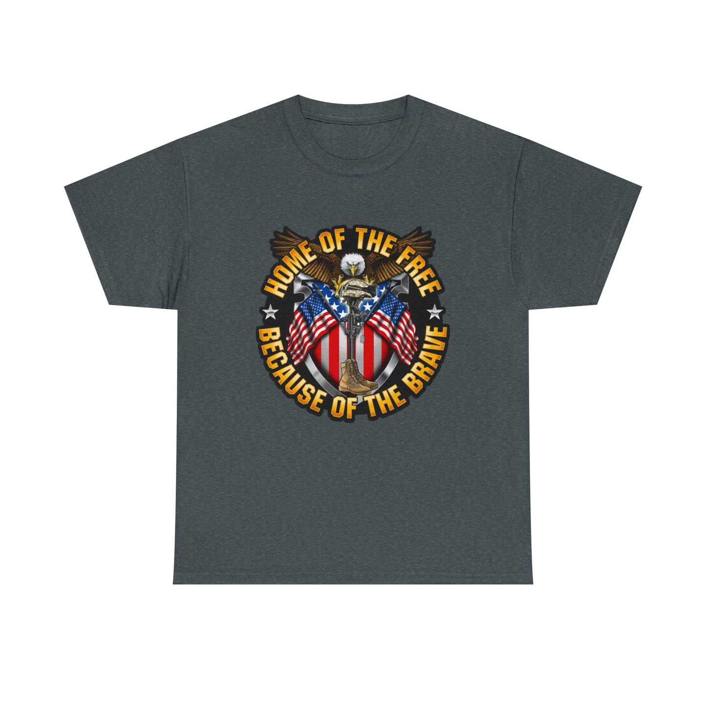 Home of the brave - Unisex Heavy Cotton Tee