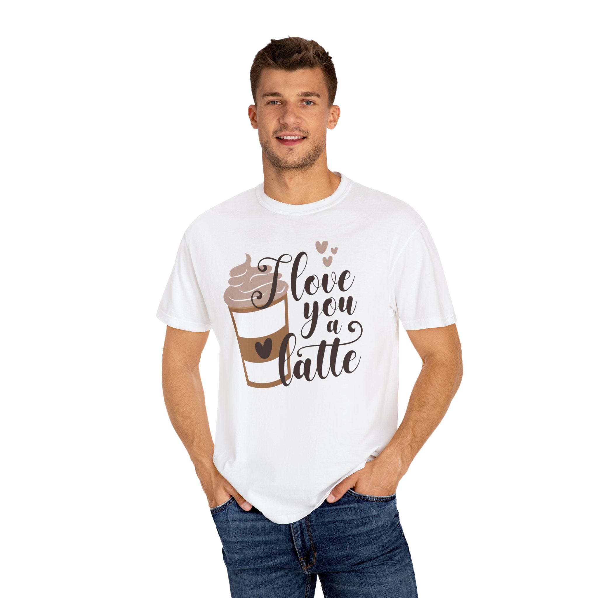 Coffee  Garment-Dyed T-shirt
