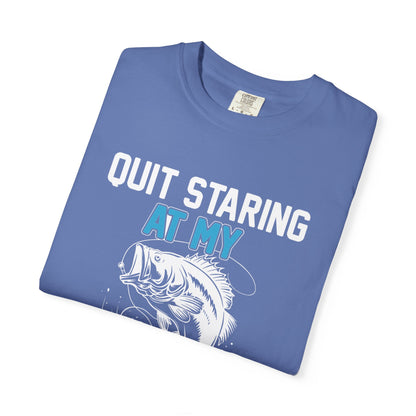 Fishing Enthusiast Graphic Tee, Funny Bass Fishing T-Shirt, Great for Outdoorsmen, Perfect Gift for Anglers, Unisex Beachwear