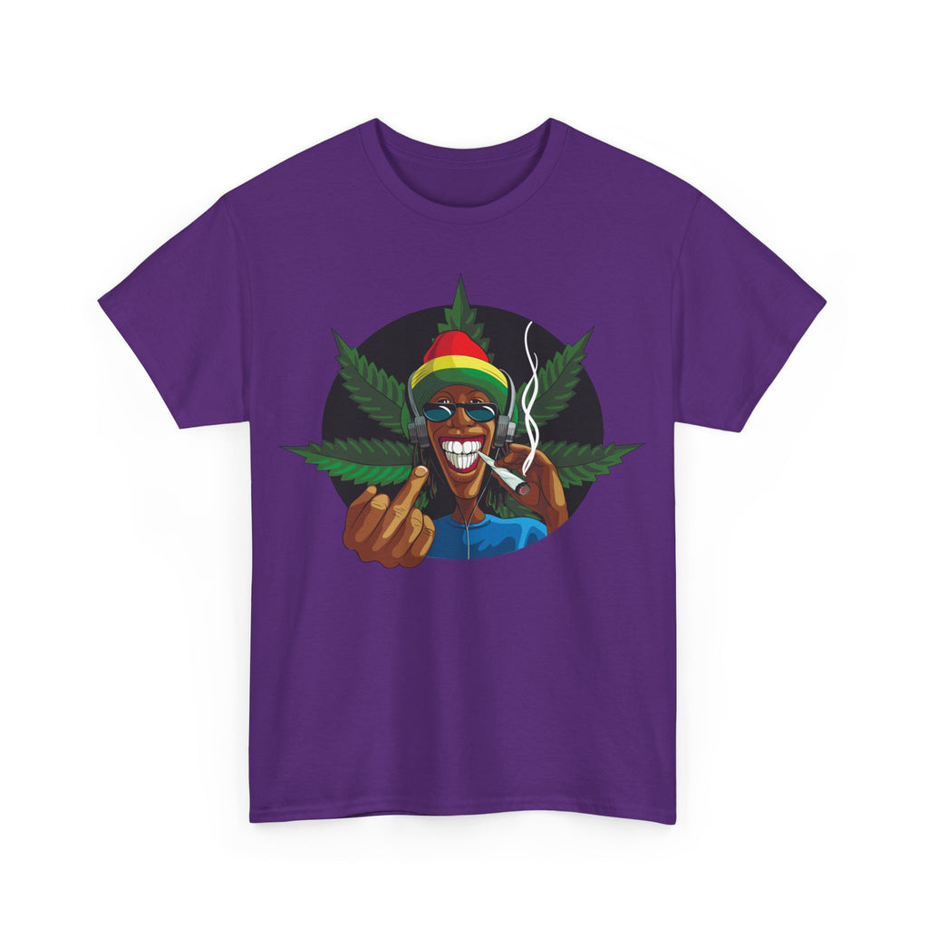 Fu # weed- Unisex Heavy Cotton Tee shirt