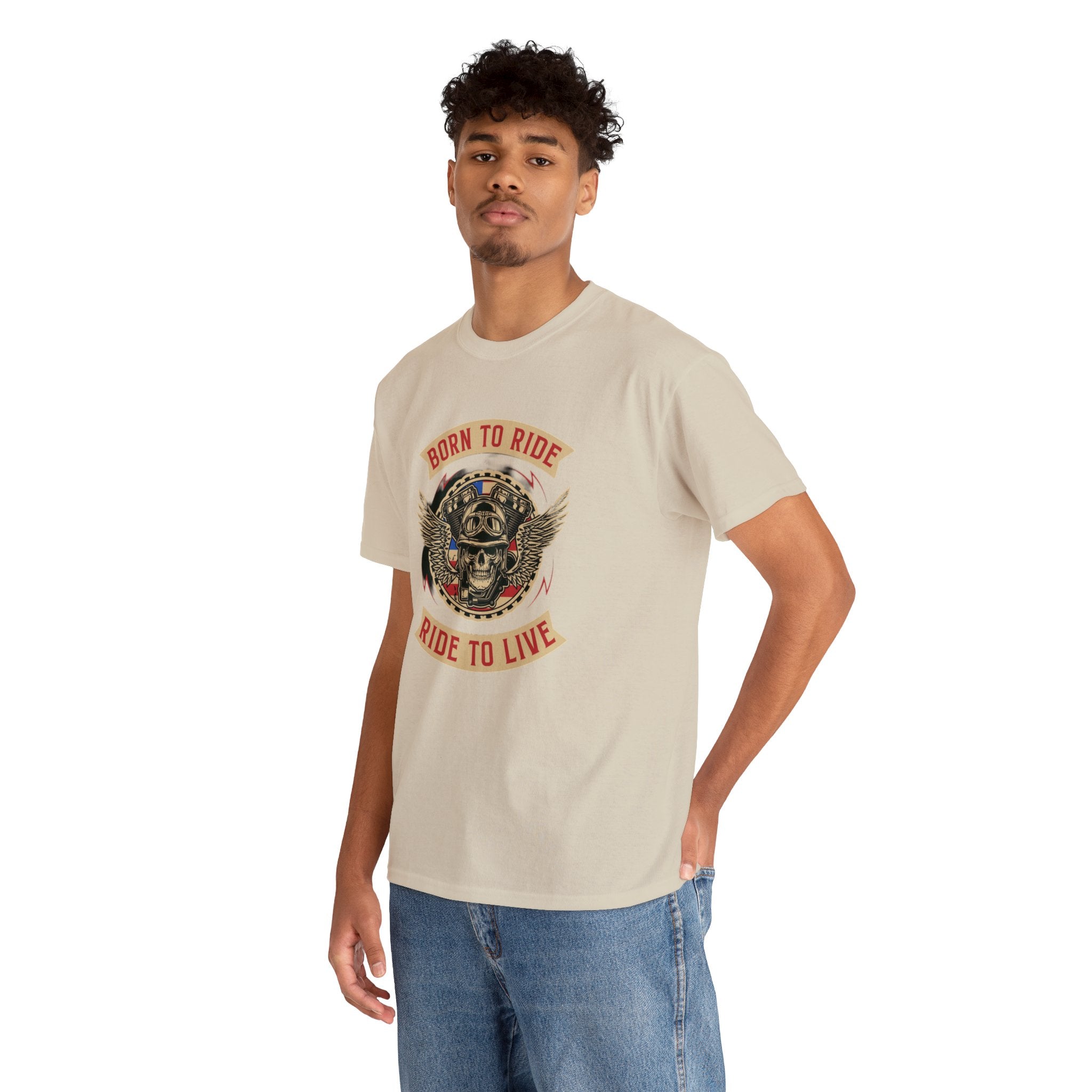 Born to ride—Heavy Cotton Tee