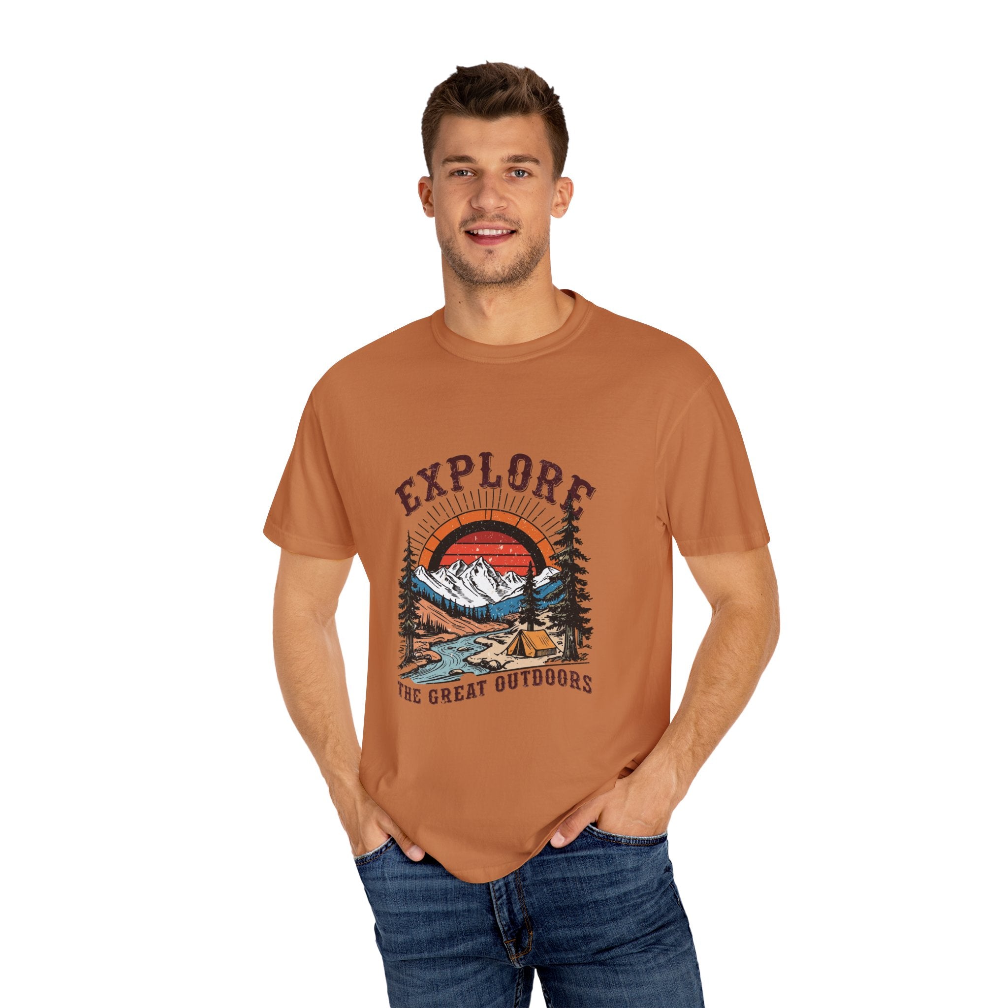 Explore the Great Outdoors Unisex Garment-Dyed T-Shirt