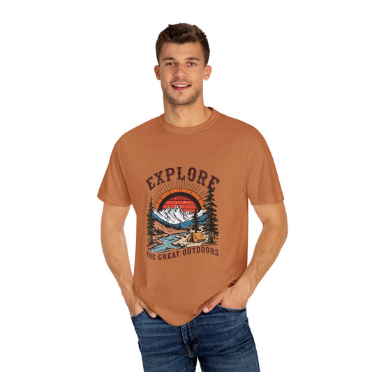 Explore the Great Outdoors Unisex Garment-Dyed T-Shirt