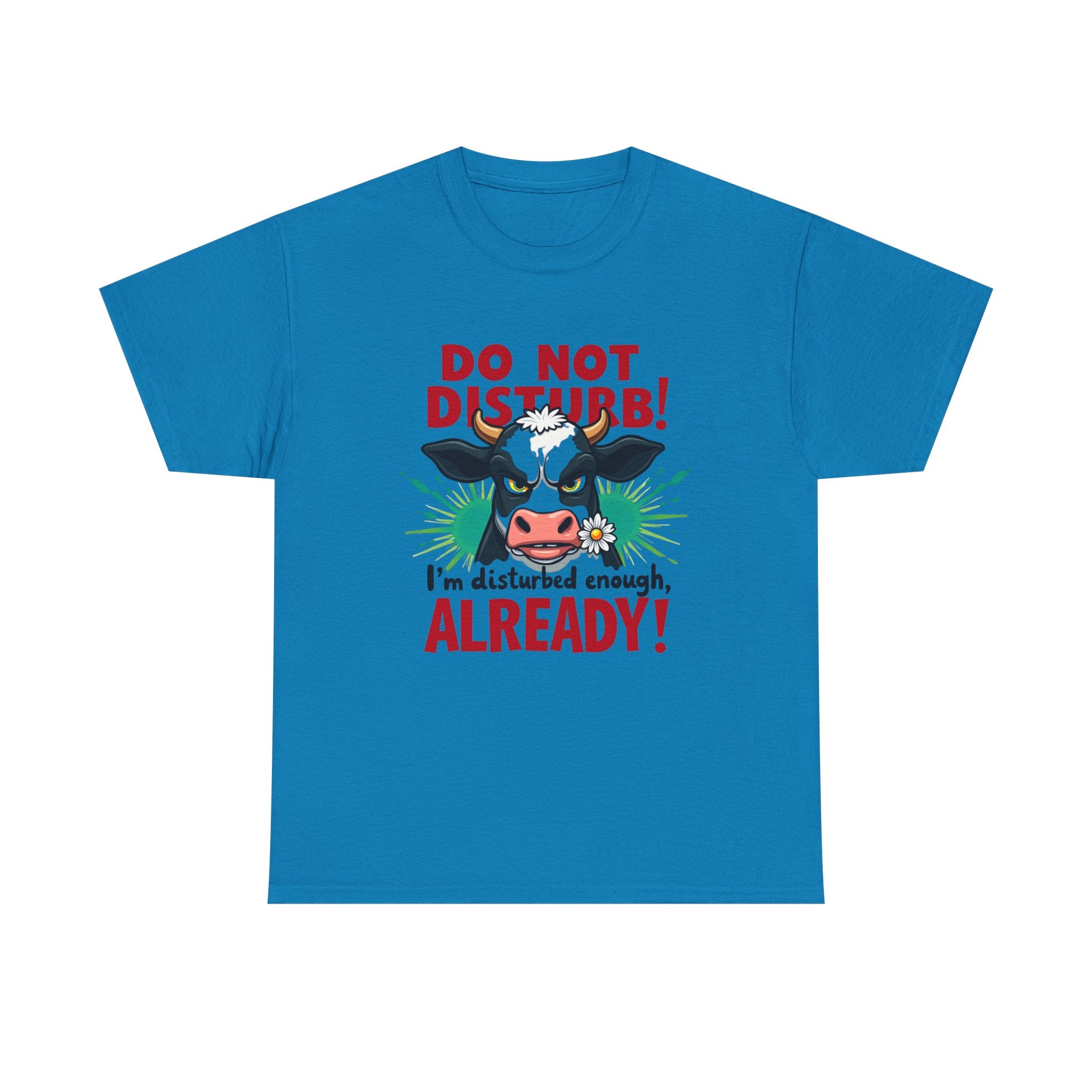 Do not disturb- Heavy Cotton Tee Shirt