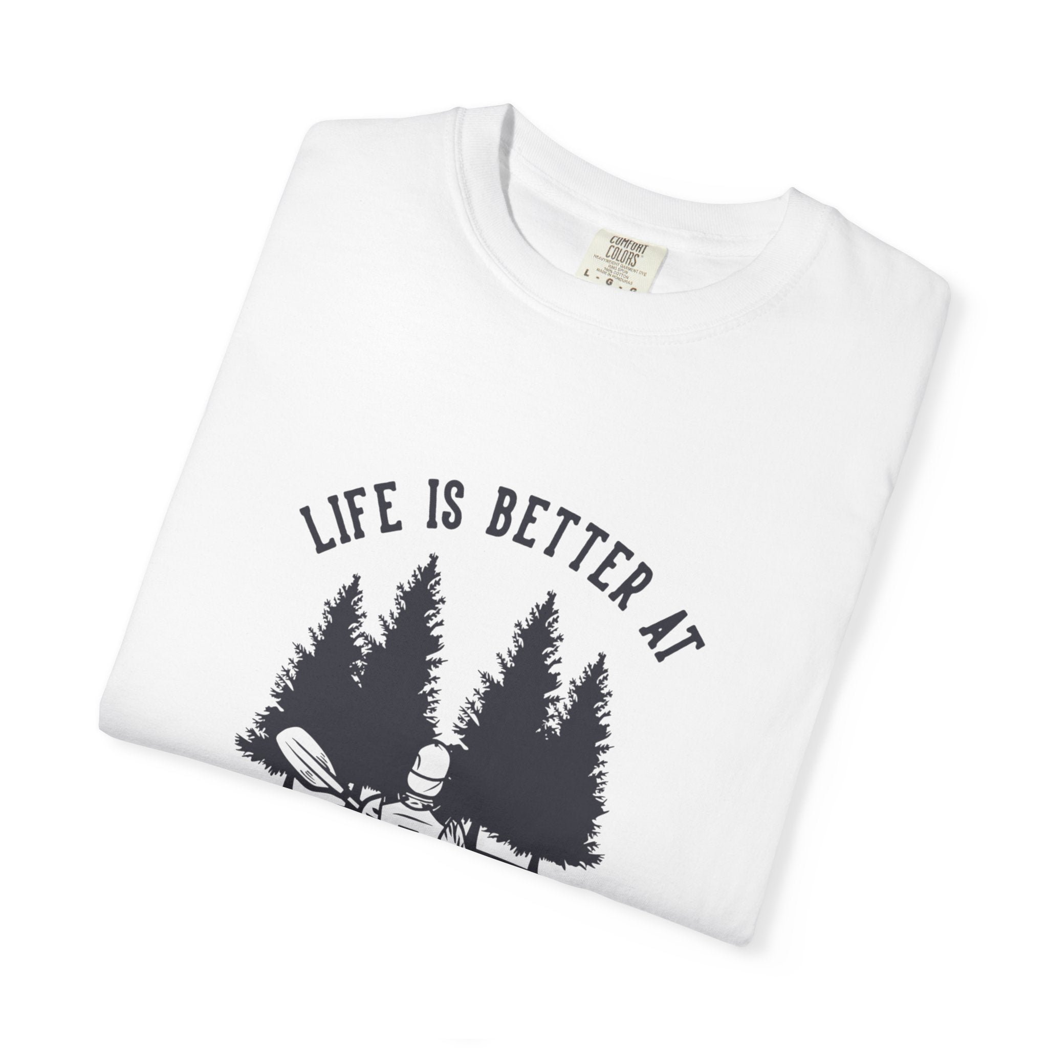 Lake Life Unisex Garment-Dyed T-Shirt - "Life is Better at the Lake"