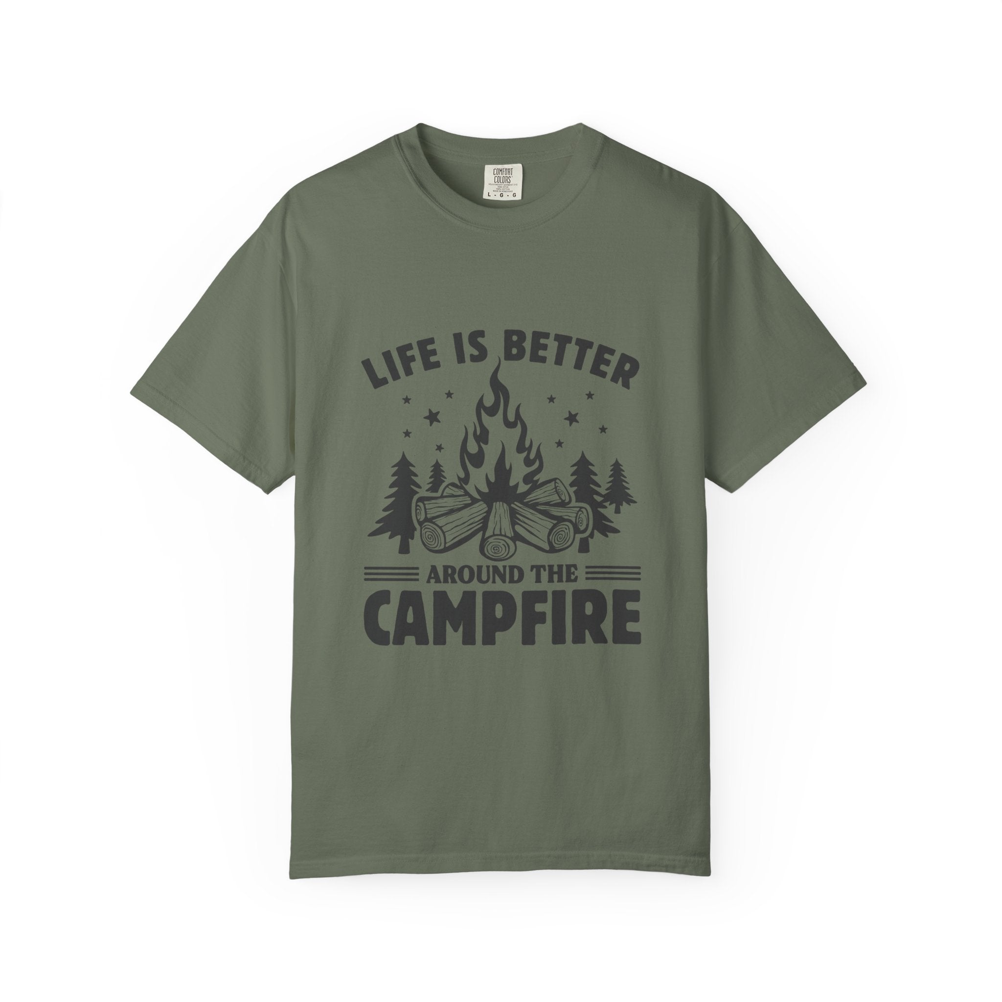 Campfire Vibes Unisex T-Shirt | Outdoor Adventure Tee | Camping Gift | Life is Better Around the Campfire | Casual Summer Shirt, [...]
