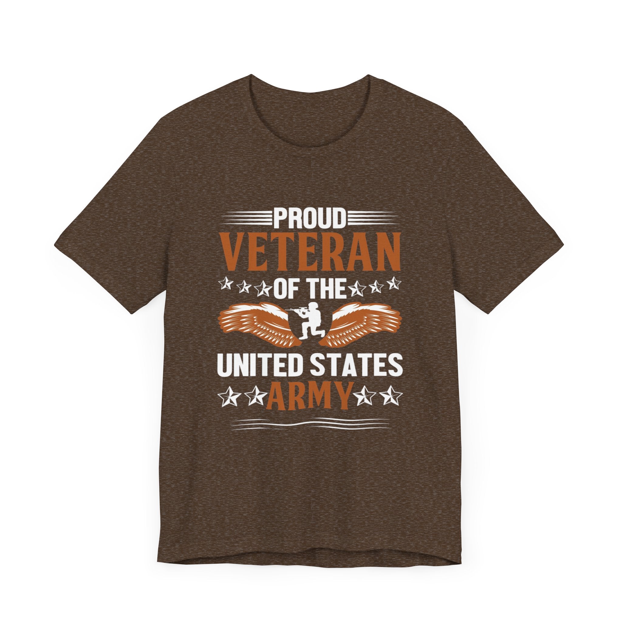 Proud Army Veteran—  Jersey Short Sleeve Tee