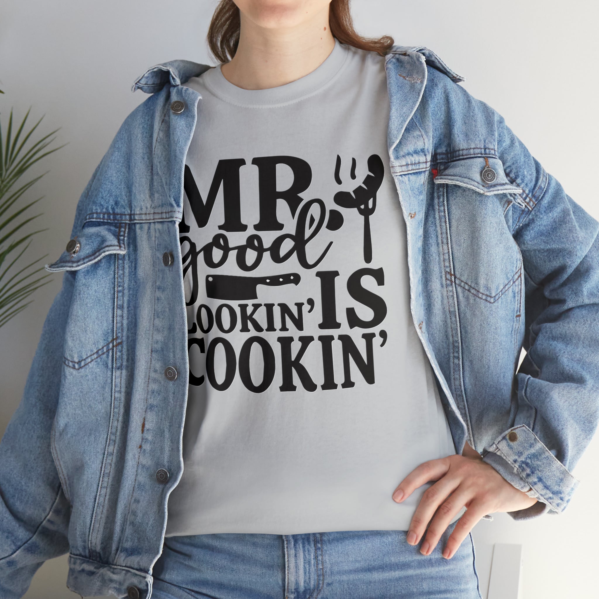 Mr good looking— Heavy Cotton Tee