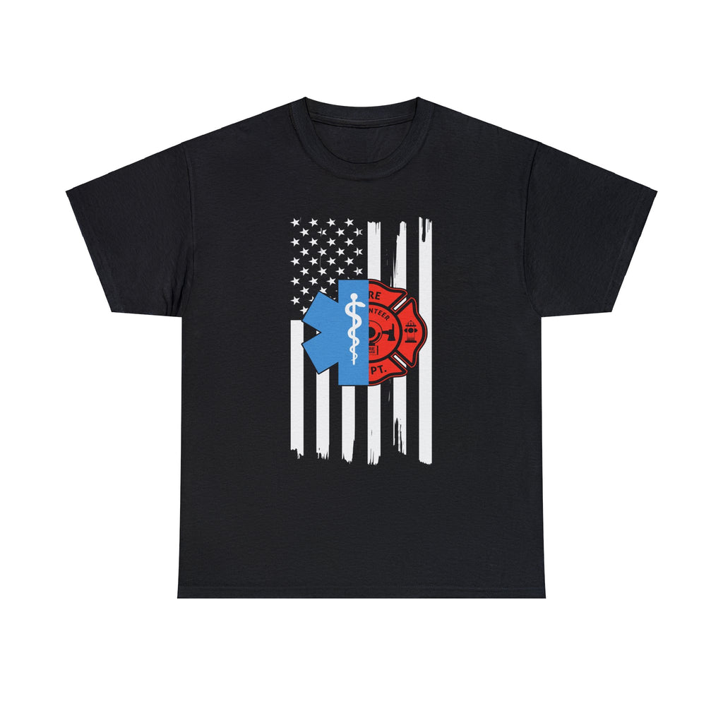 EMT FIRE— Unisex Heavy Cotton Tee