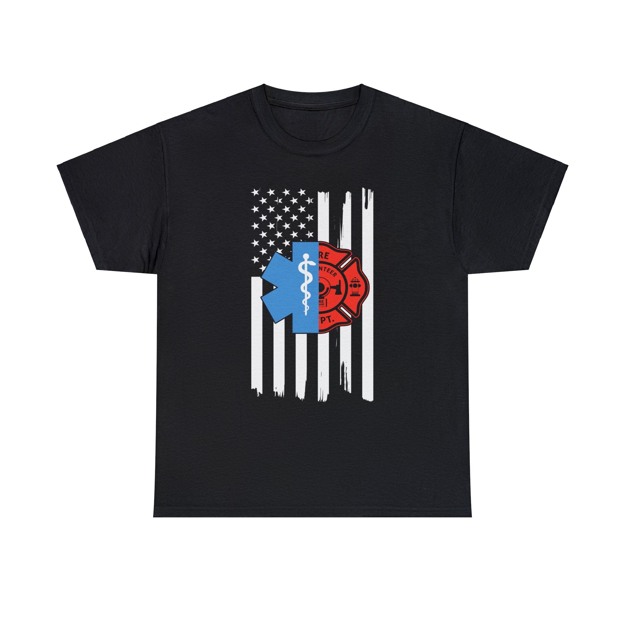 EMT FIRE— Unisex Heavy Cotton Tee