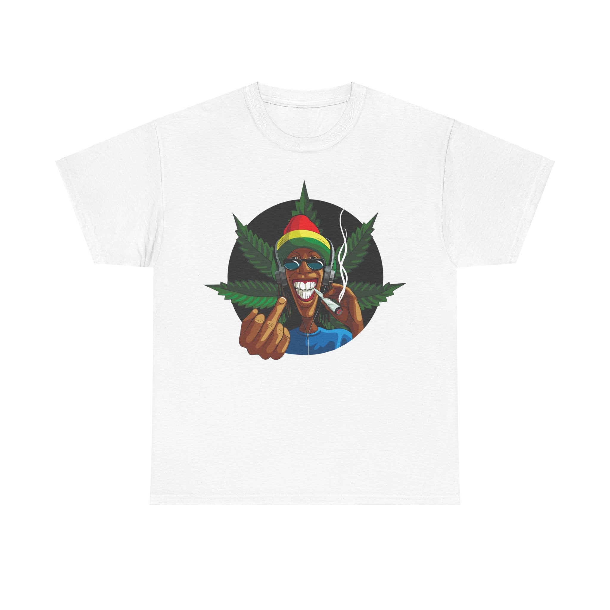Fu # weed- Unisex Heavy Cotton Tee shirt