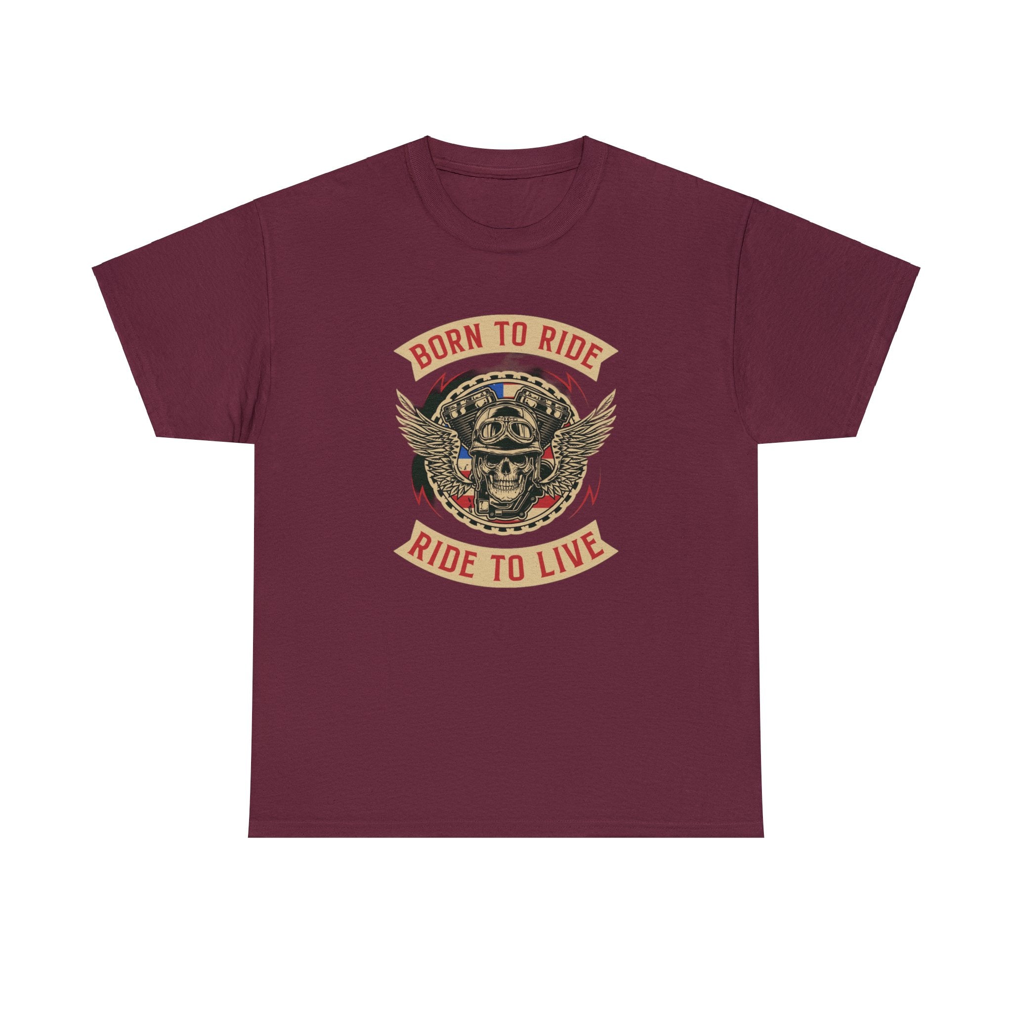 Born to ride—Heavy Cotton Tee