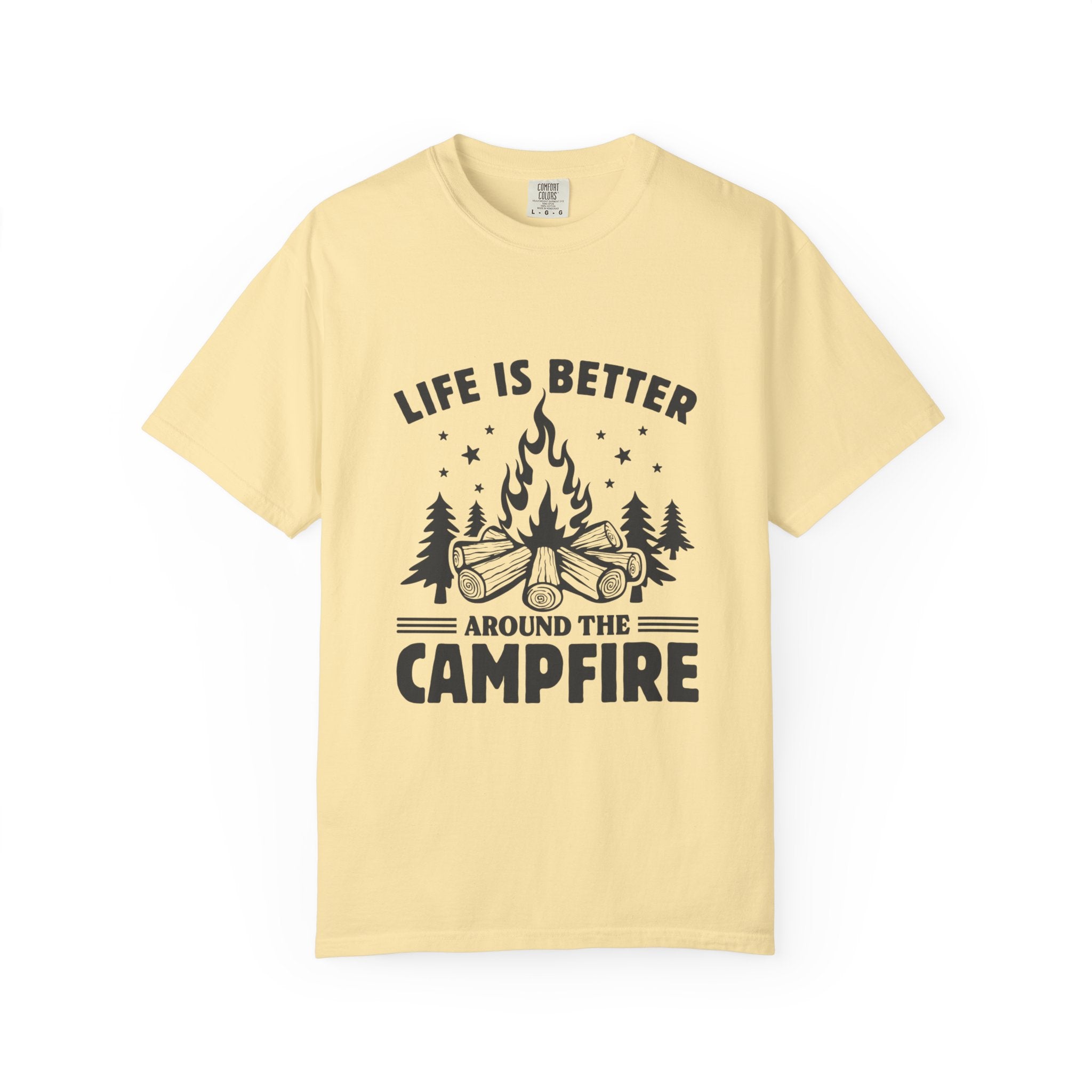 Campfire Vibes Unisex T-Shirt | Outdoor Adventure Tee | Camping Gift | Life is Better Around the Campfire | Casual Summer Shirt, [...]