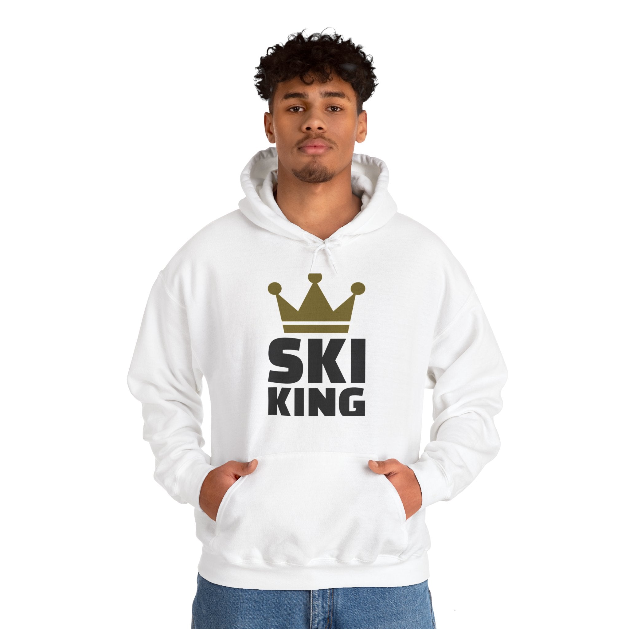 Ski king- Heavy Blend™ Hooded Sweatshirt