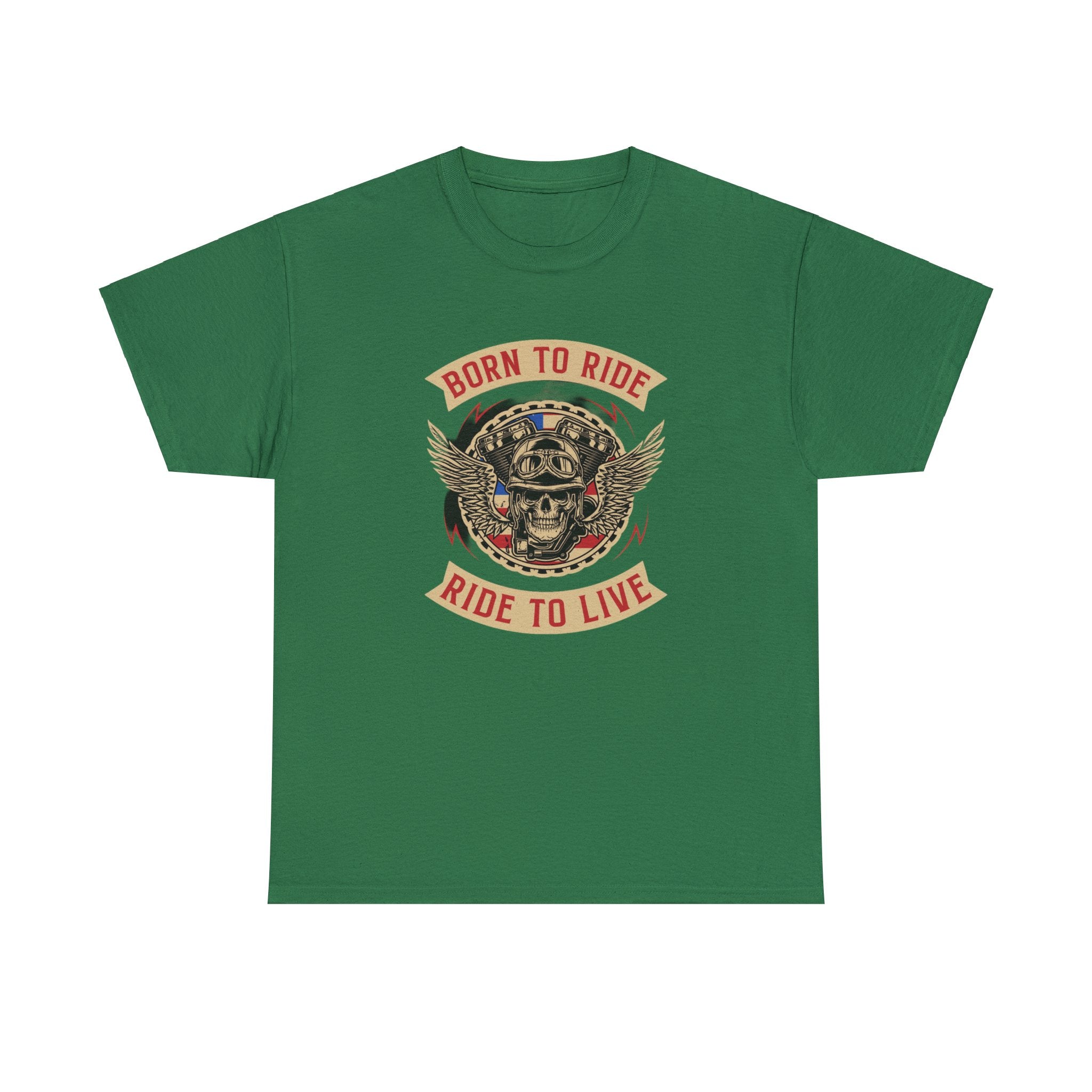 Born to ride—Heavy Cotton Tee