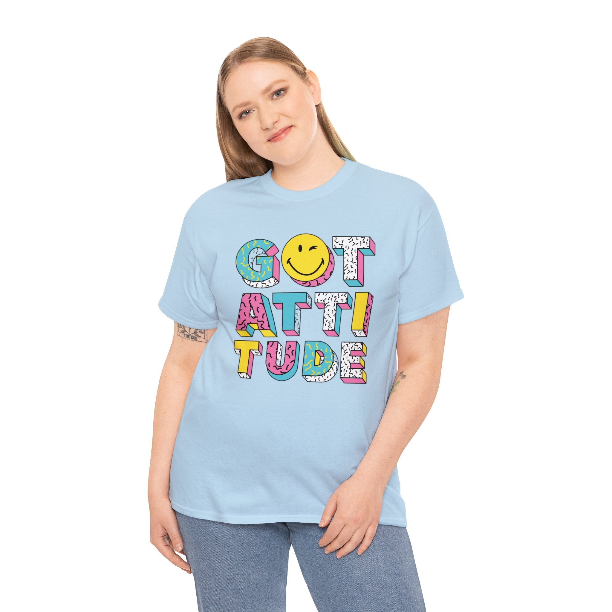 Got attitude— Heavy Cotton Tee shirt