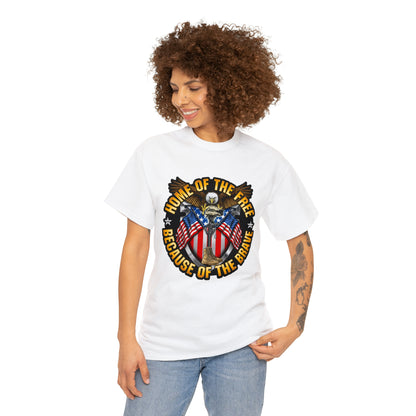 Home of the brave - Unisex Heavy Cotton Tee