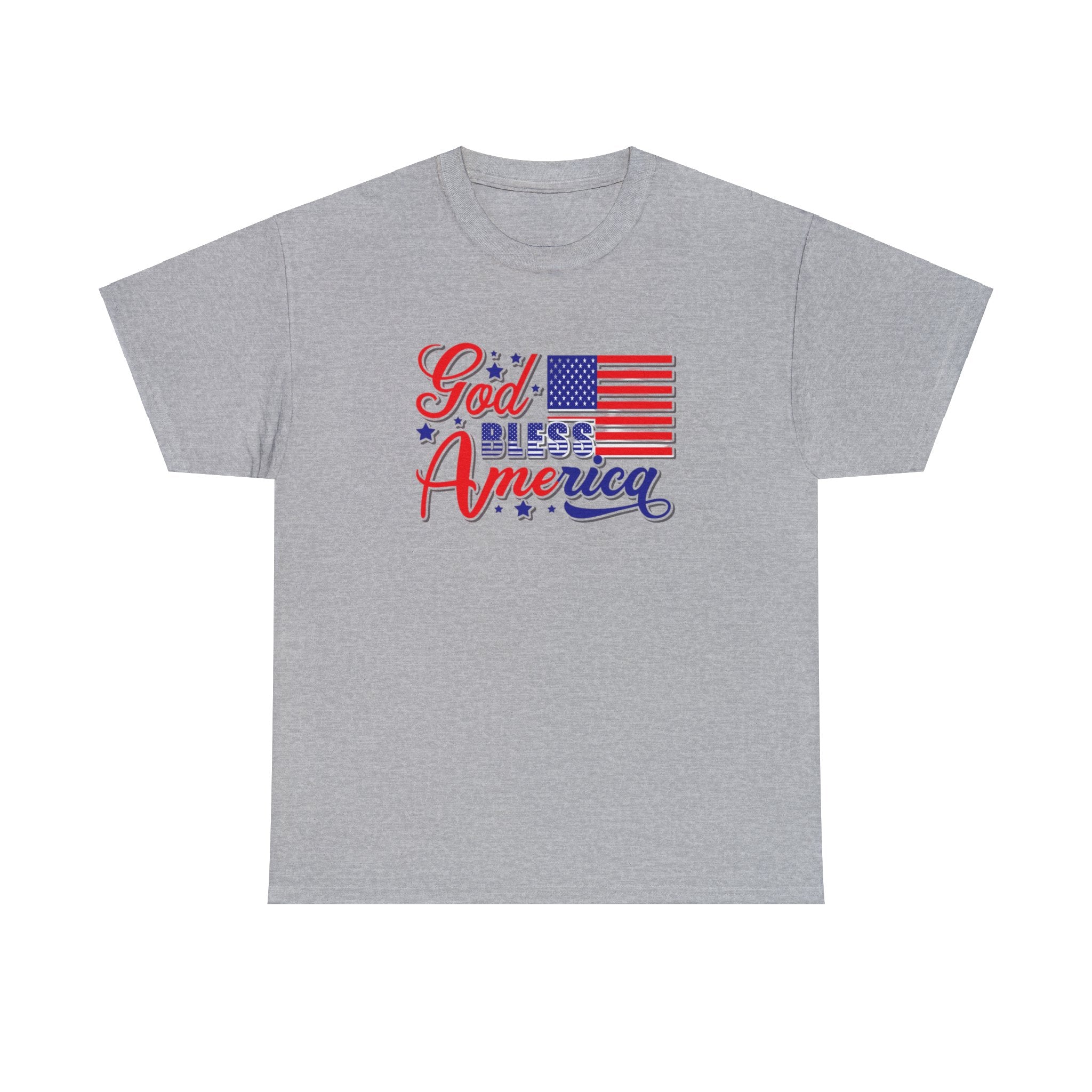 God bless America Heavy Cotton Tee shirt