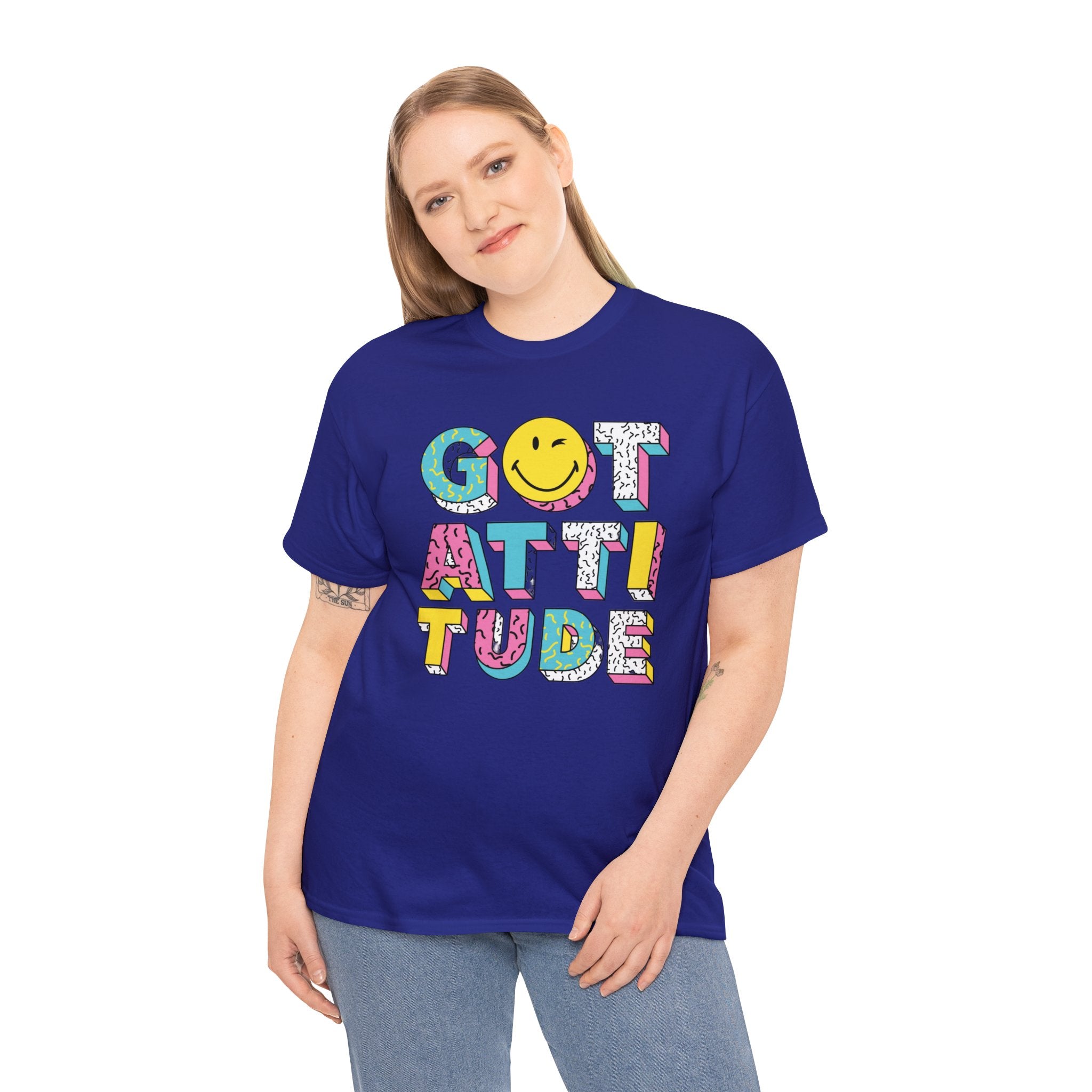 Got attitude— Heavy Cotton Tee shirt