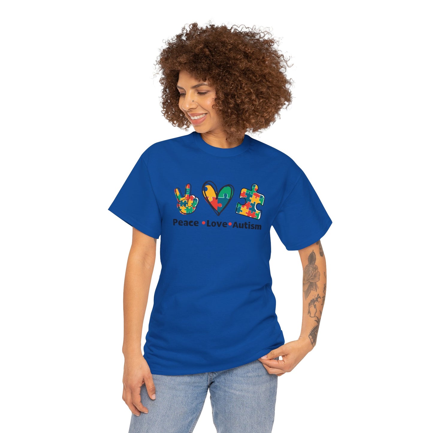 Autism— Heavy Cotton Tee Shirt