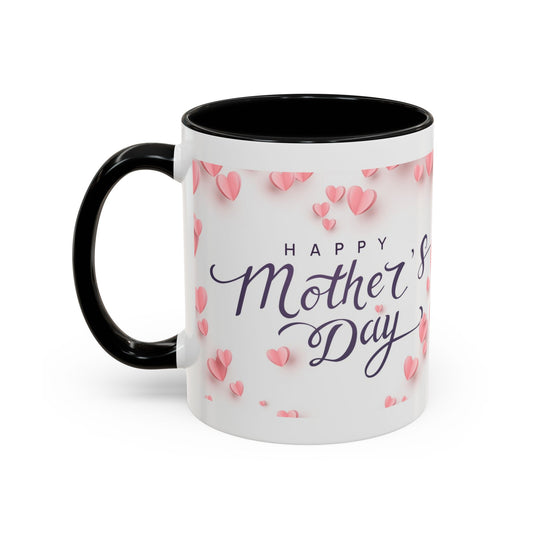 Happy Mother's Day Accent Coffee Mug - Perfect Gift for Moms