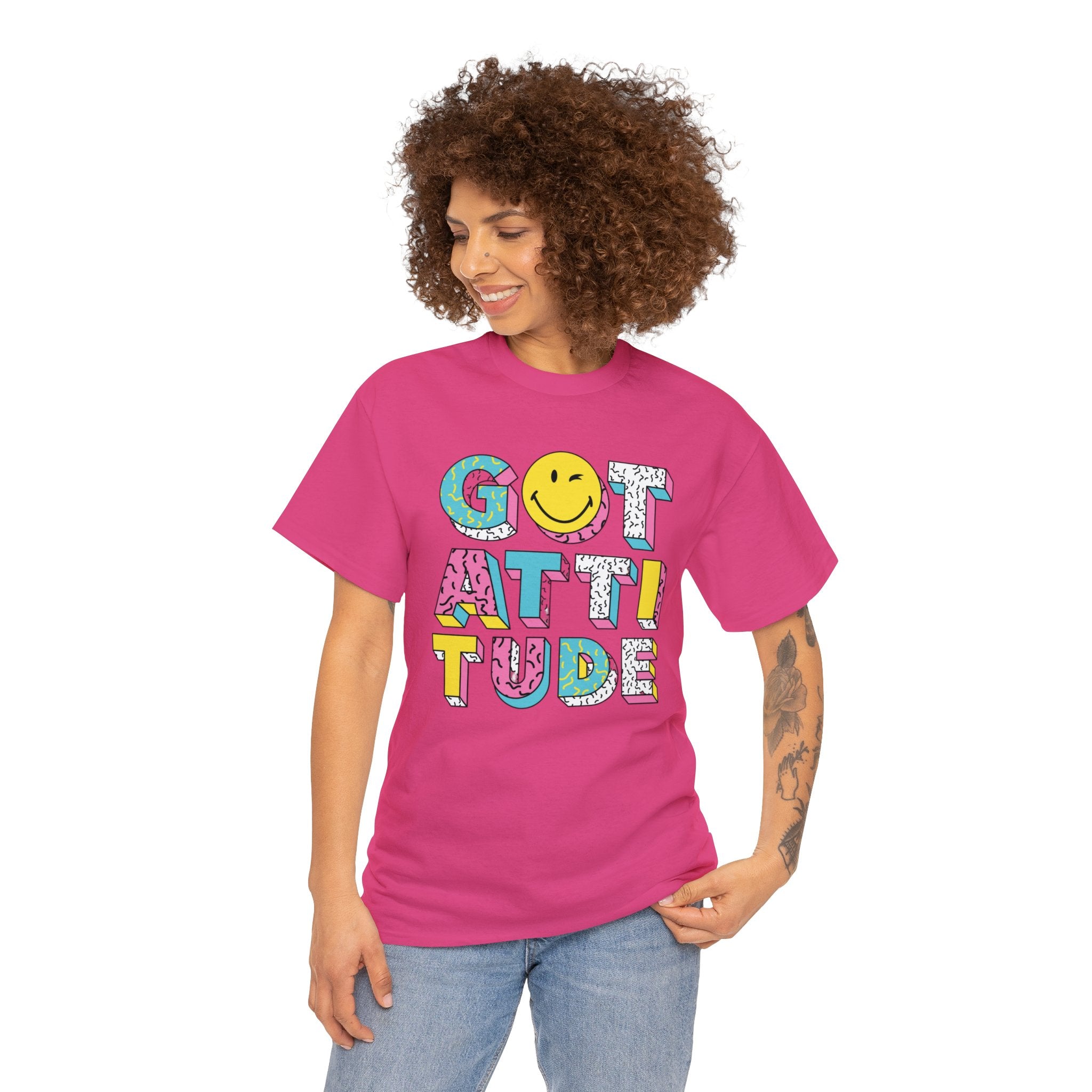 Got attitude— Heavy Cotton Tee shirt