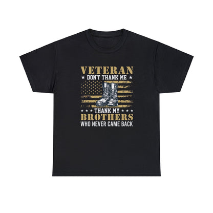 Veterans- Heavy Cotton Tee Shirt