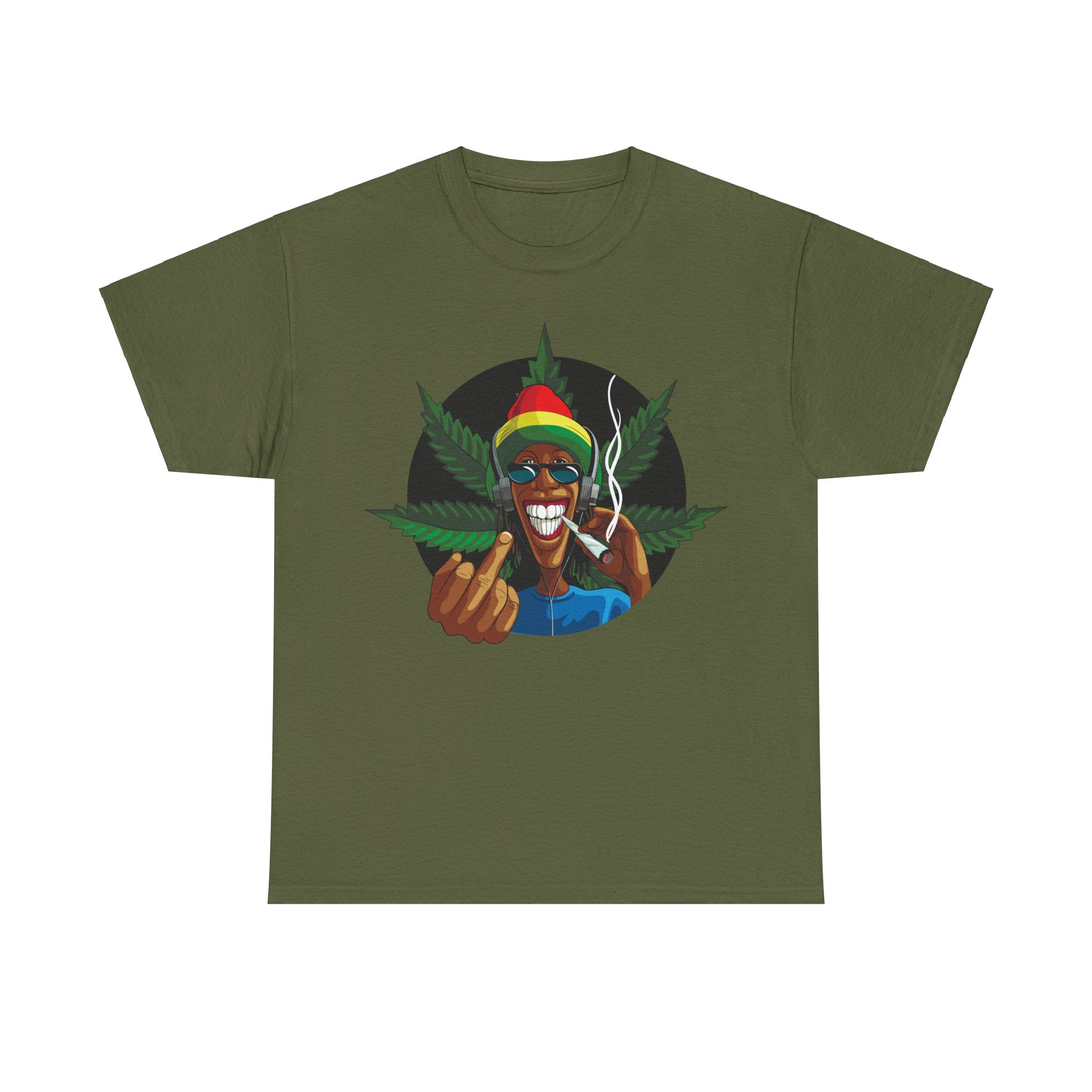 Fu # weed- Unisex Heavy Cotton Tee shirt