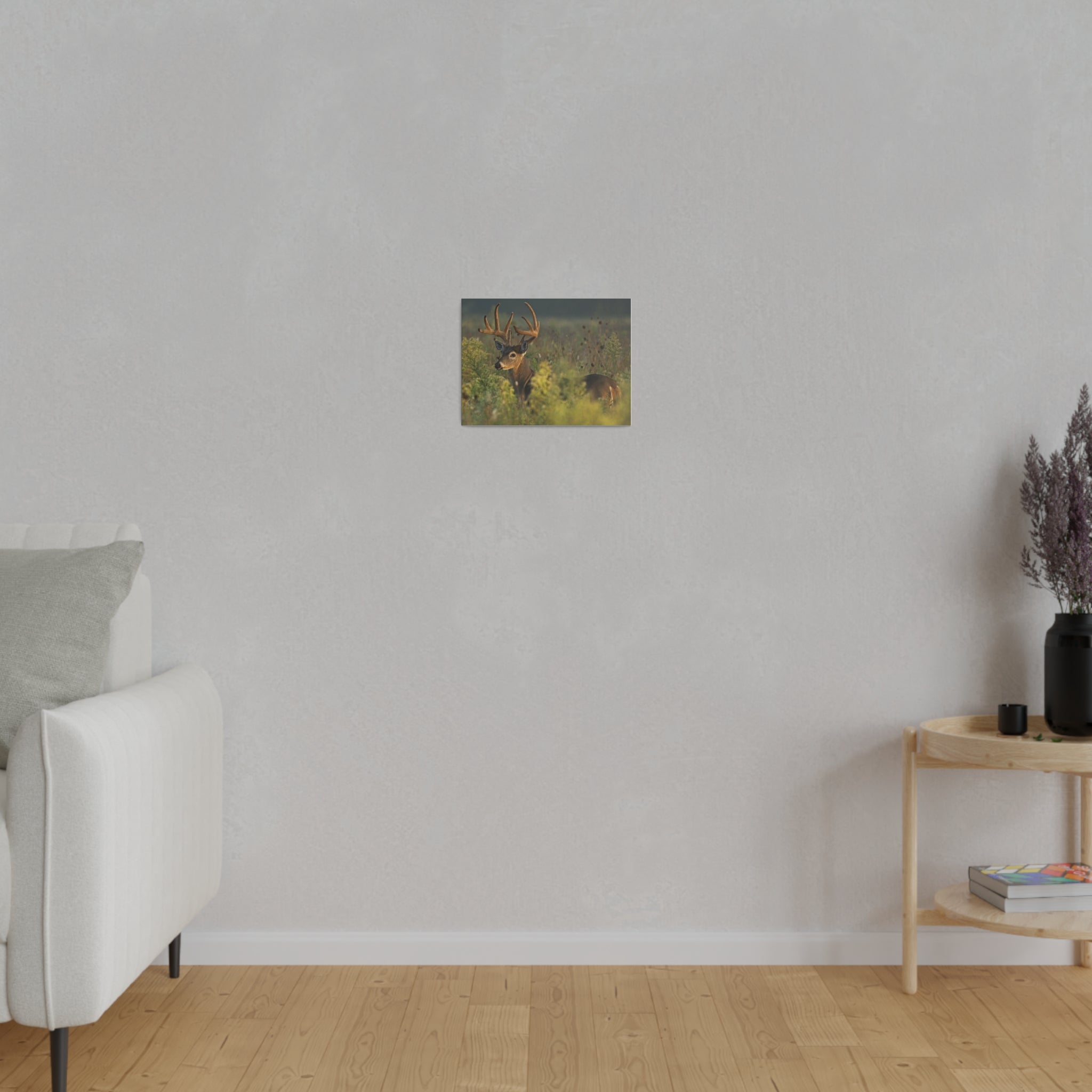 Deer- Matte Canvas, Stretched, 0.75"