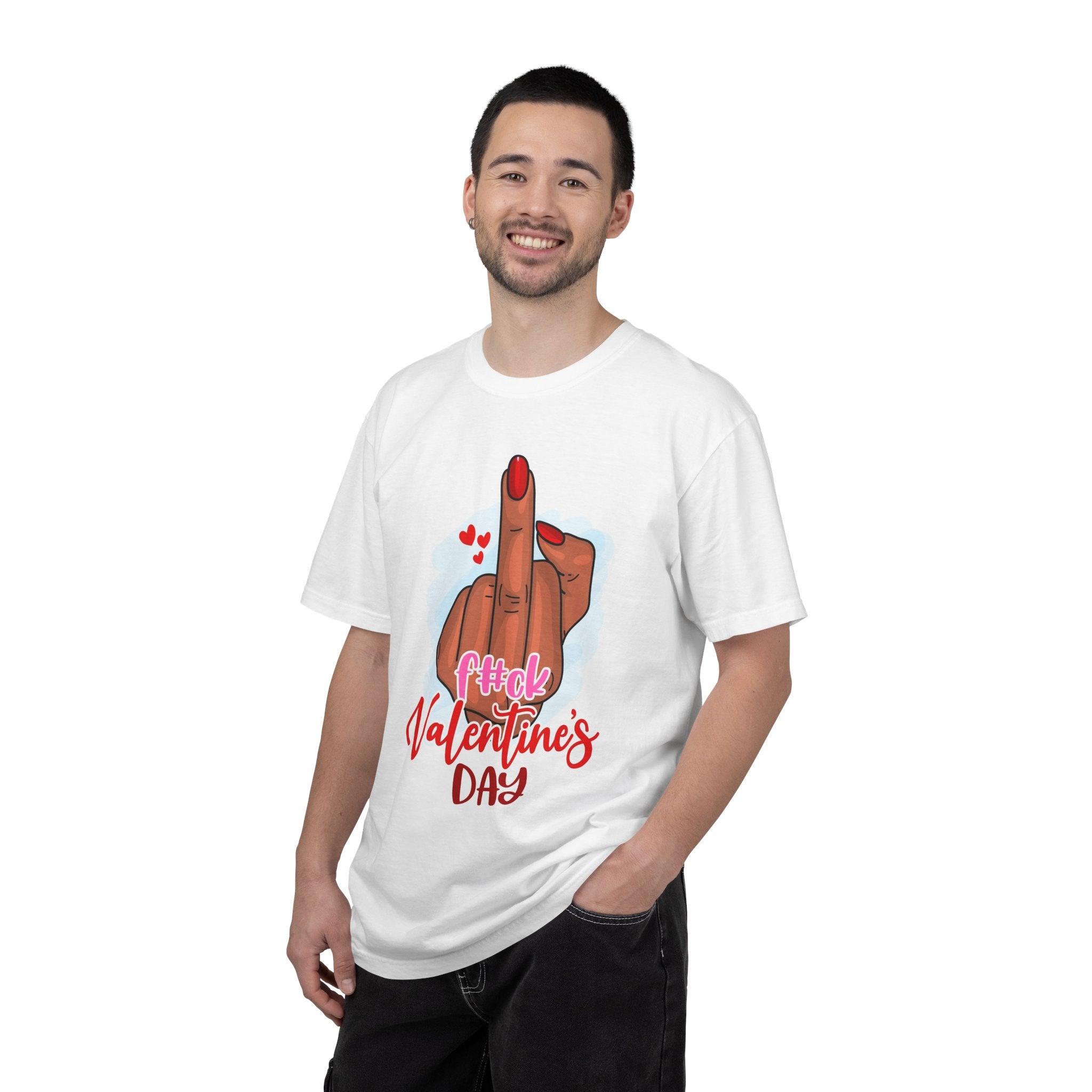 Fuck Valentine’s Day- Unisex Garment-Dyed T-shirt