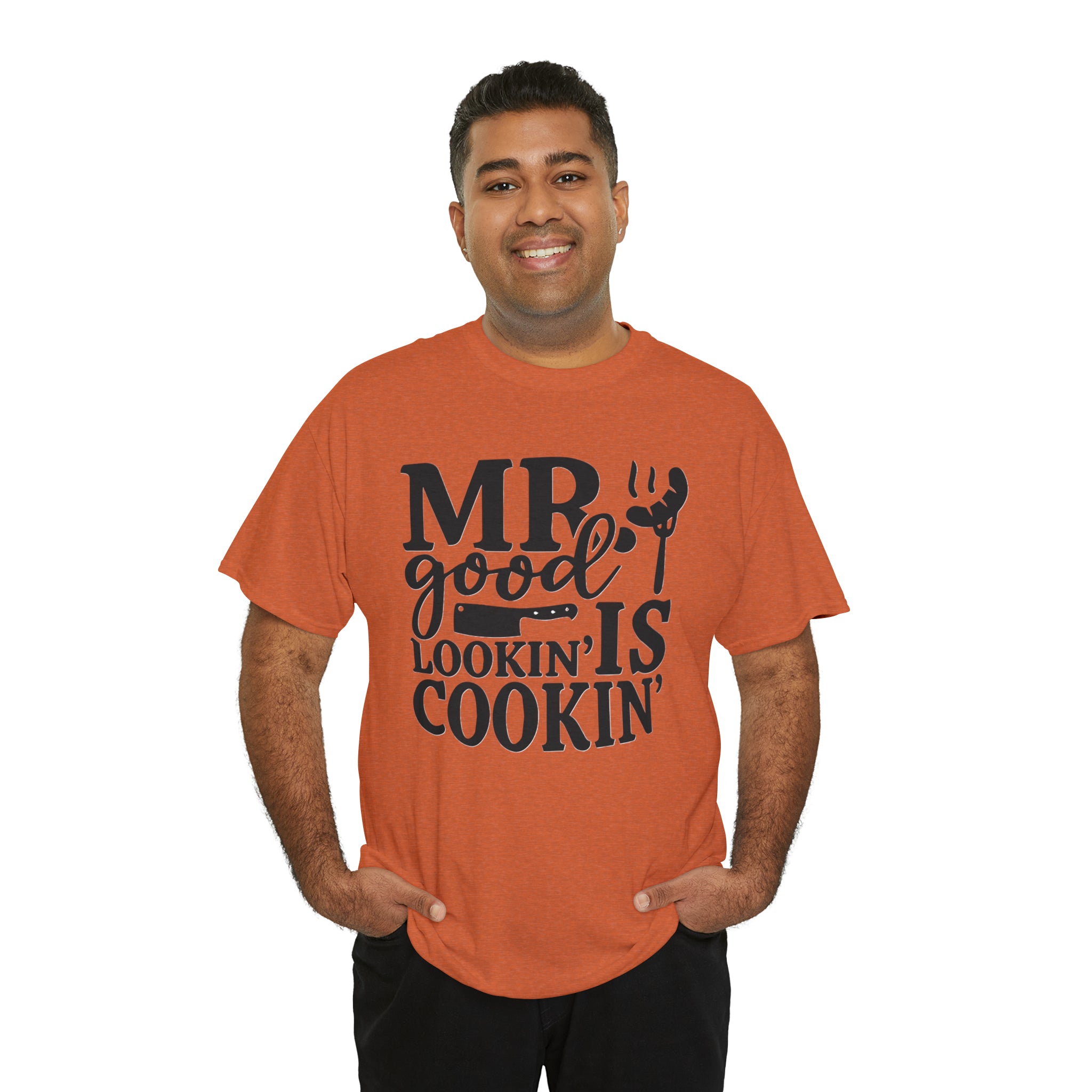 Mr good looking— Heavy Cotton Tee